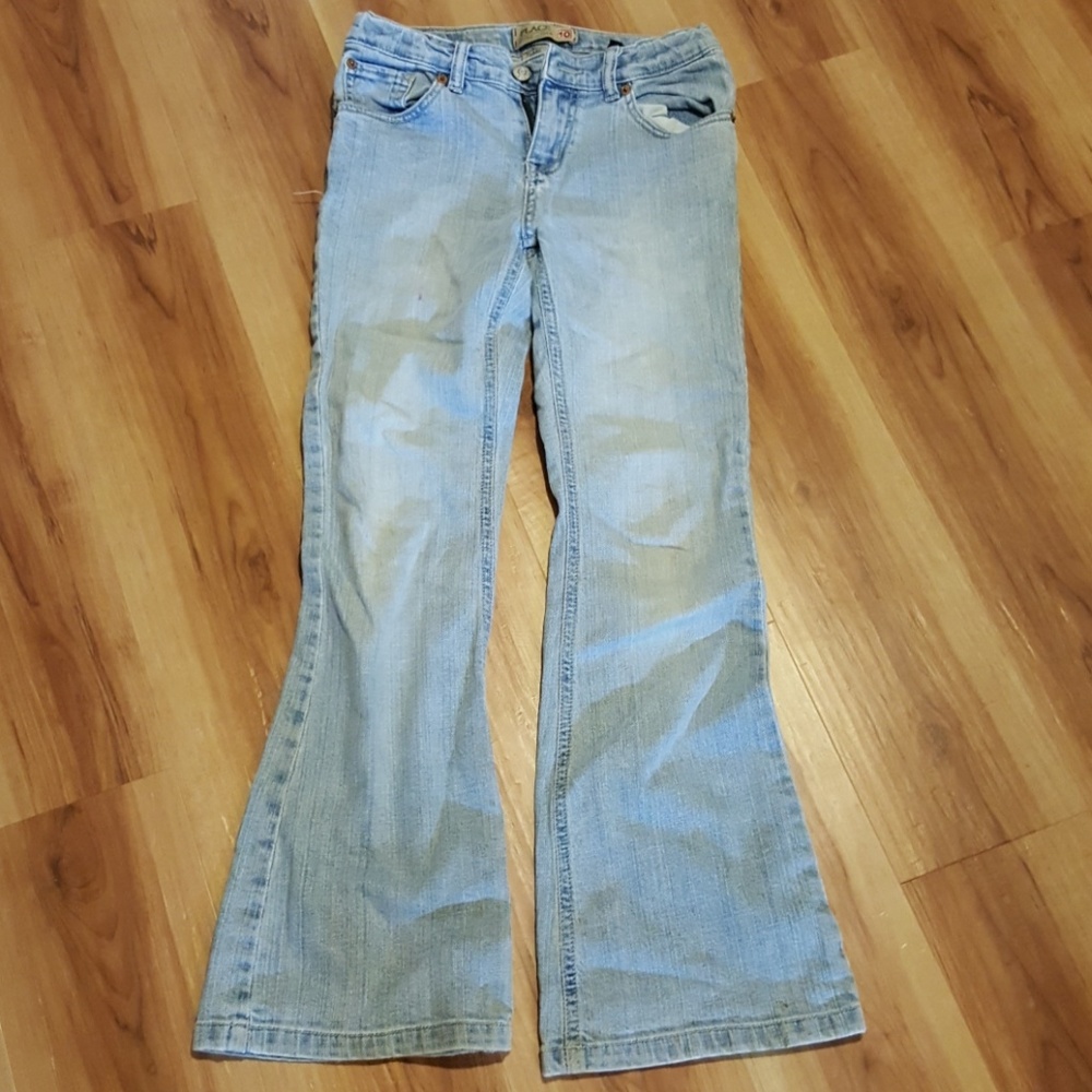 Children's Place size 10 flare jeans light stretch
